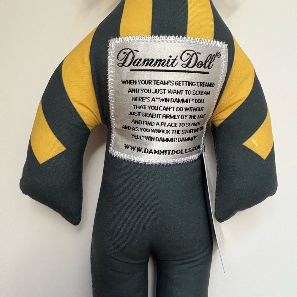 Dammit Doll - Yellow and Green Stress Relief Toy